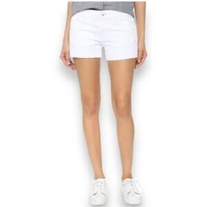 DL1961 Renee Cutoff Denim Shorts in Alpine White Size 25 EUC